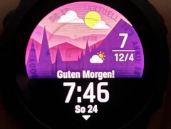 Beégés egy Garmin Epix Gen 2-n (Kép forrása: Norret1983, via Reddit)