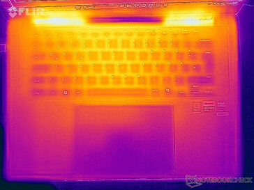 Hőtérkép stressz (felül)