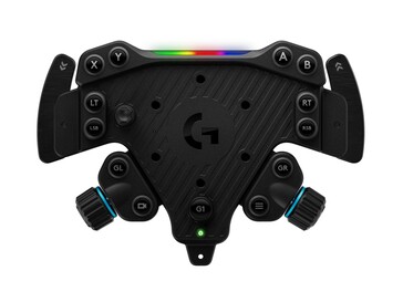 RS kerékagy RGB fordulatszámmérő lámpákkal. (Kép forrása: Logitech)