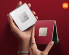 A Mix Flip 2 Diamond Limited Edition Cherry Red és Glacier White színváltozatokban kapható. (Kép forrása: Xiaomi)