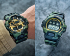 A Casio G-Shock GA-700CMG-3AER (balra) és a DW-6900CMG-3ER (jobbra).