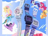 A Casio hamarosan megjelenő Baby-G x My Little Pony órái (a képen) Kínában kerülnek forgalomba. (Kép forrása: Casio)