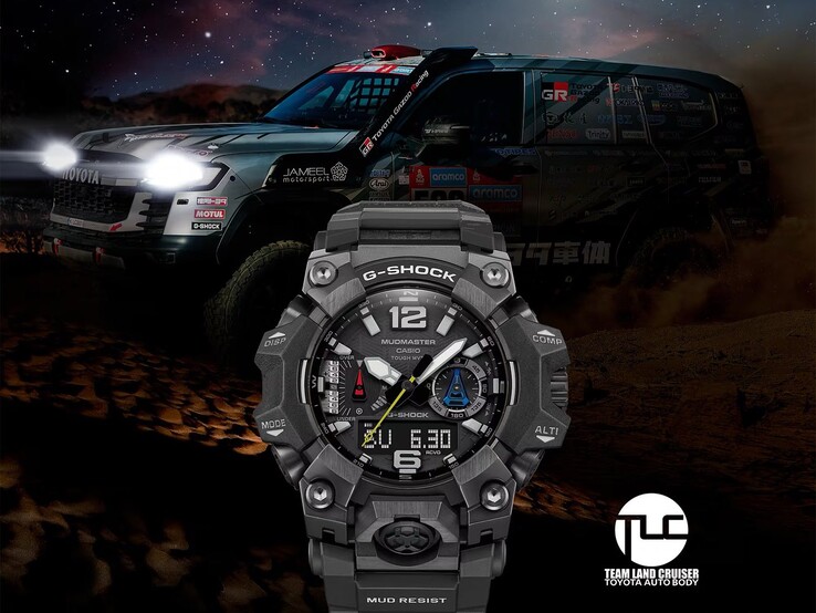 A Casio G-Shock x Team Land Cruiser Toyota Auto Body GWGB1000TLC1A óra