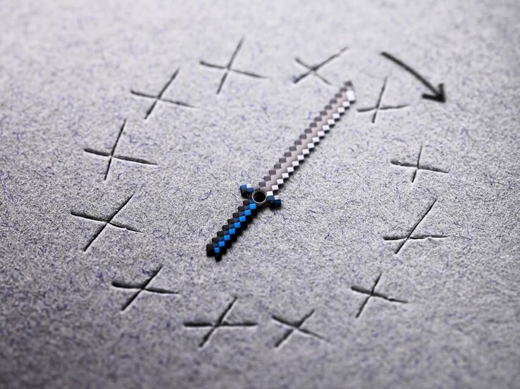 Kard alakú percmutató