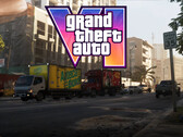 A GTA 6 bannerje, amely a forgalmat mutatja Vice Cityben