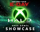 Xbox Games Showcase 2026 banner a Halo: Campaign Evolveddel és a Gears of War: E-Daynel