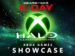 Xbox Games Showcase 2026 banner a Halo: Campaign Evolveddel és a Gears of War: E-Daynel