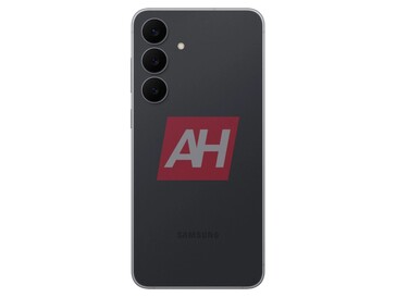 Galaxy S25 FE Jet Black változat hátulnézetből. (Kép forrása: Android Headlines)