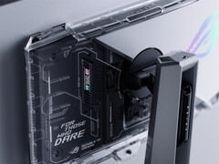A ROG Swift OLED PG27AQWP-W-nek 720p-re kell csökkennie a csúcsfrissítési sebesség eléréséhez. (Kép forrása: Asus)