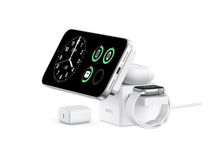 Az Anker MagGo vezeték nélküli töltőállomás (3 az 1-ben kocka). (Kép forrása: Anker)