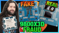 CPU SCAM AMD Ryzen 9800X3D hamisítványok csalás