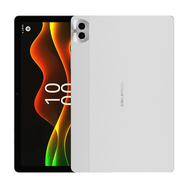 A Boost Celero5G tablet egyetlen felhő ezüst színben kapható (Kép forrása: Boost Mobile)