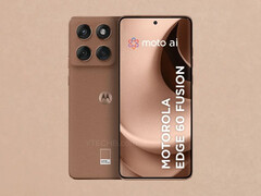 A Motorola Edge 60 Fusion Mocha Mousse színben kizárólag egyes piacokon kapható. (Kép forrása: Ytechb)