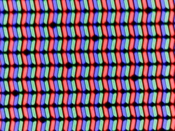 Sub-pixel rács