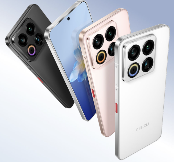 A Meizu 22 színválasztékai. (Kép forrása: Meizu)
