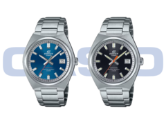 A Casio Edifice EFB109D-2AV (balra) és a Casio Edifice EFB109D-1AV (jobbra). (Kép forrása: Casio)