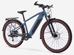 Az új Decathlon Rockrider E-EXPL 100 LTD terepjáró e-bike képe.
