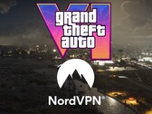 A GTA 6 bannerje a NordVPN logójával látható