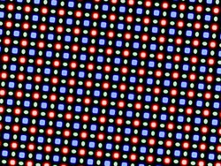 Sub-pixel tömb