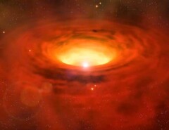 A WOH G64 csillag művészi ábrázolása (Kép forrása: ESO)