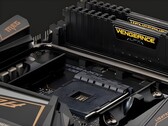 Corsair Vengeance RAM egy alaplapon. (Kép forrása: Corsair)