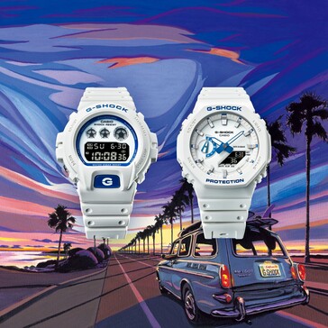Balról jobbra: Casio G-Shock DW-6900HDS-7A1 és a GA-2100HDS-7A1. (Kép forrása: Casio)