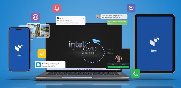 Az Intel Unison alkalmazás lehetővé tette a tulajdonosok számára, hogy telefonjaikat és táblagépeiket Windows PC-hez csatlakoztassák. (Kép forrása: Intel)