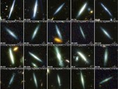 A James Webb Űrteleszkóp színes kompozit képei koronggalaxisokat mutatnak (Kép forrása: JWST)
