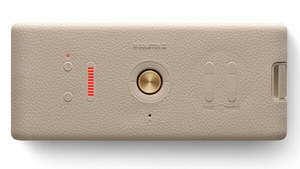 A Marshall Middleton II mostantól mikrofonnal rendelkezik a kihangosított hívásokhoz. (Kép forrása: Marshall)