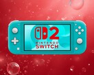 Switch Lite a Nintendo Switch 2 logóval a képen (Kép forrása: Nintendo of America szerkesztéssel)