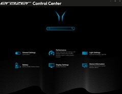 Erazer Control Center