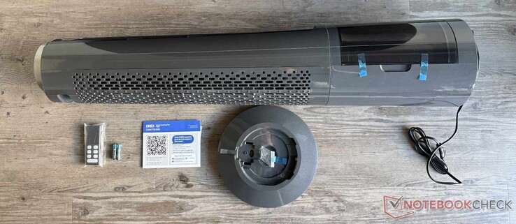 A Dreo TurboCool Mist Fan 765S csomag tartalma