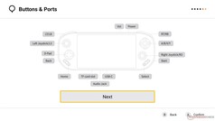 A hátoldalon található két további gombot a következőkhöz lehet hozzárendelni