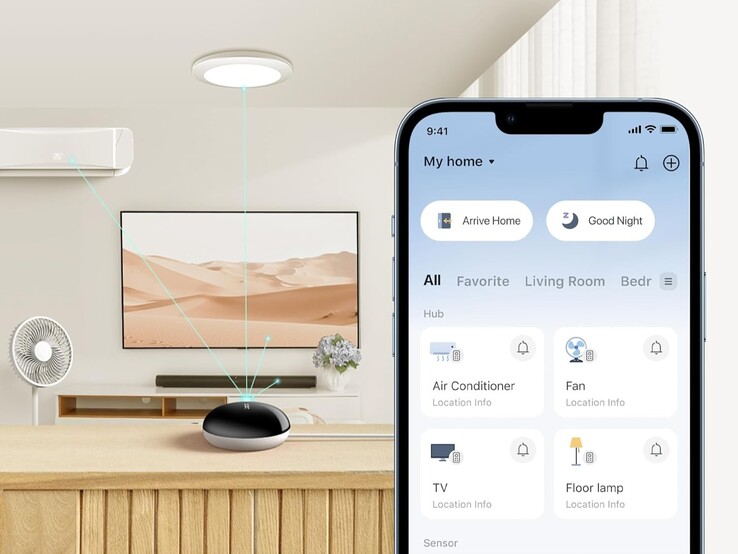 A TP-Link Tapo H110 Smart IR & IoT Hub. (Kép forrása: TP-Link)