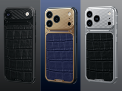 A Caviar új, egyedi iPhone-jai (a képen) olyan anyagokat használnak, mint a 24K aranyozás, Hermès borjúbőr, rozsdamentes acél és egzotikus bőrök. (Kép forrása: Caviar)