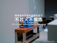 Naxtra nátrium-ion akkumulátor biztonsági tesztek. (Kép forrása: CATL)