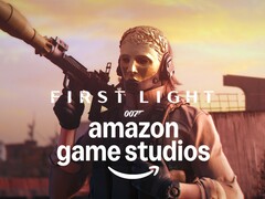 a 007 First Light gonosztevője az Amazon Game Studios logójával látható