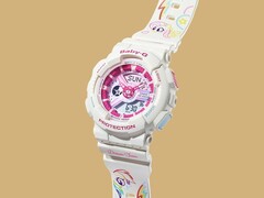 A Casio Baby-G BA-110XMLP25-7PFUN (a képen) a legújabb óra, amelyet a My Little Ponyval együttműködésben terveztek. (Kép forrása: Casio)