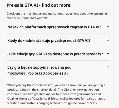 A GTA 6 PS5-ös és Xbox-os teljesítménymódjainak részletei