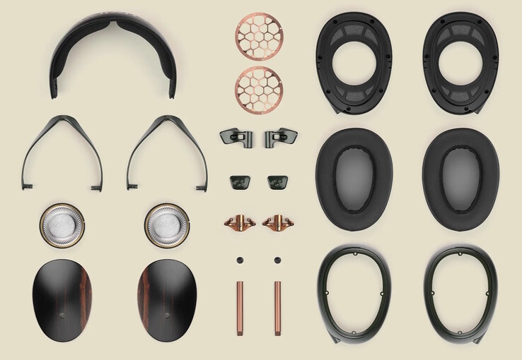 A Meze Audio Strada könnyen szétszerelhető az elhasználódott vagy elromlott alkatrészek cseréjéhez. (Kép forrása: Meze Audio)