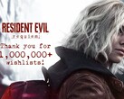 A Resident Evil Requiem több platformon is 1 millió kívánságlistát ünnepel. A képen látható köszönő üzenet (kép forrása: Resident Evil X account)