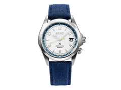 A Seiko Prospex Alpinist SPB532J1 (a képen) fehér-jégszínű számlapot kapott. (Kép forrása: Seiko)