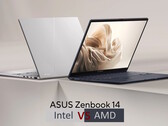 Intel-ZenBook 14 vs. AMD-ZenBook 14 (Kép forrása: Asus szerkesztéssel)