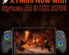 A OneXPlayer X1 Mini az eredeti Lenovo Legion Go modellel vetekszik, azonos kijelzővel. (Kép forrása: One-Netbook)