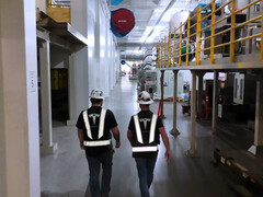 A Tesla LFP akkumulátorgyára Nevadában. (Kép forrása: Tesla)