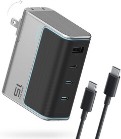 A Cuktech 15 140 W-os 4 portos GaN töltő maximális teljesítménye 140 W (Kép forrása: Cuktech)