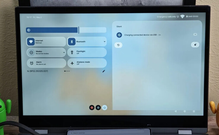 A Google asztali nézet úgy tűnik, hogy a Pixel Tablet és a Pixel Fold sorozatokban használt UI-elemeket veszi át. (Kép forrása: Andorid Authority)