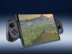 A Citron 0.7 AMD FSR 2 implementációval rendelkezik. A képen: egy Nintendo Switch játékot futtató tablet. (Kép forrása: GameSir és r/zelda)