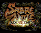 A Sabre Wulf Remastered címképernyőjének képernyővétele (kép forrása: Saberman RetroNews YT)