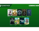 Az Xbox Game Pass promóciós képe, amely a szolgáltatáshoz 2025 áprilisában csatlakozó kilenc új cím borítóját mutatja be. (Kép forrása: Microsoft)